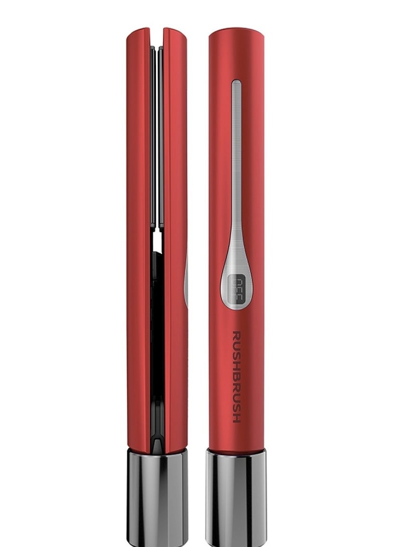 Rush Brush X2 Infra Revolver Styler  230°C Infrared - Ionic Tec RED  - Image 1