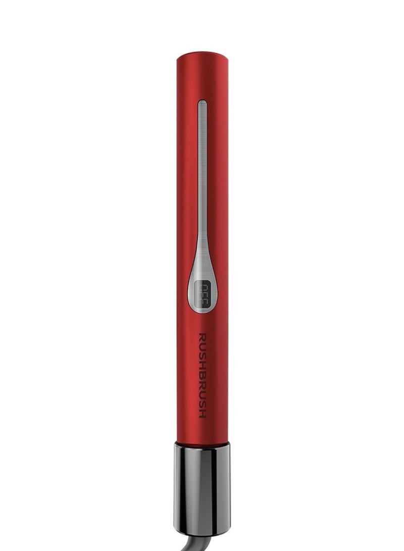Rush Brush X2 Infra Revolver Styler  230°C Infrared - Ionic Tec RED  - Image 3