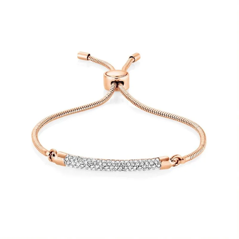 باكلي لندن BUCKLEY LONDON HAMPTON BRACELET - ROSE TONE