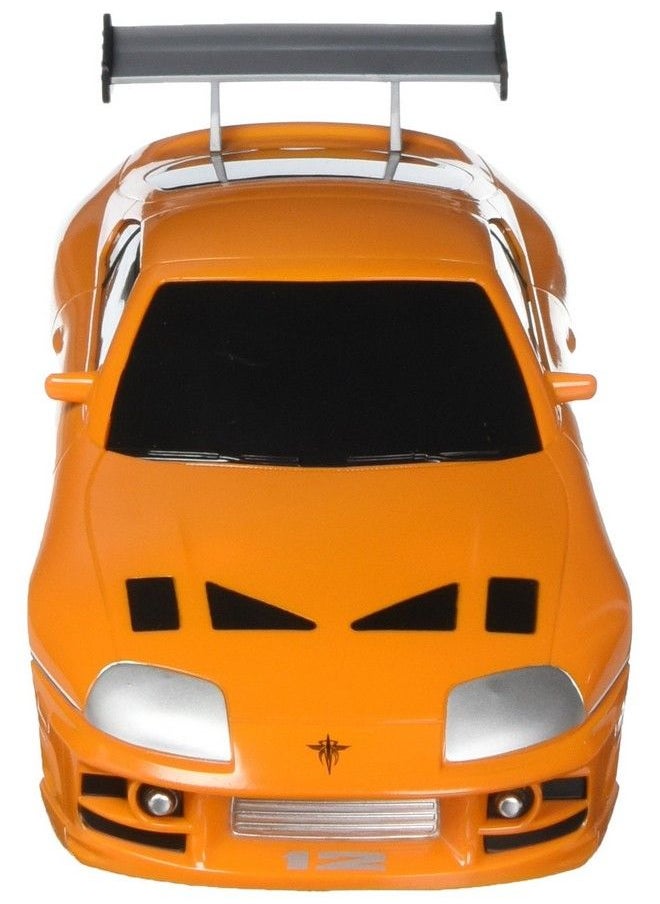 Jada Toys Fast & Furious Rc 1995 Toyota Supra Vehicle (1/16 Scale) Orange  - Image 4