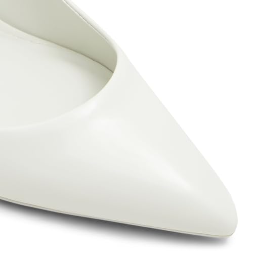 ALDO Women's Lala Pump, White, 9 - Image 3