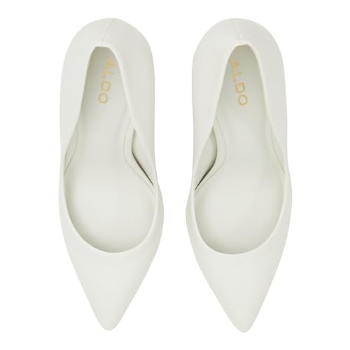 ALDO Women's Lala Pump, White, 9 - Image 5