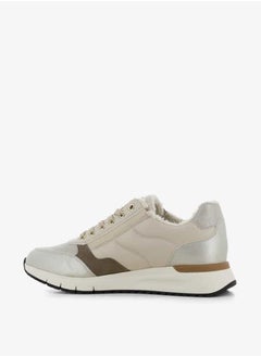 SJ Women's Panelled Lace-Up Low Ankle Sneakers  - Image 5