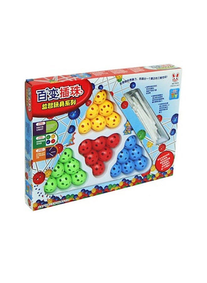 NIBEMINENT 60-Piece Handmade Beads Combined Toy Set - Image 1