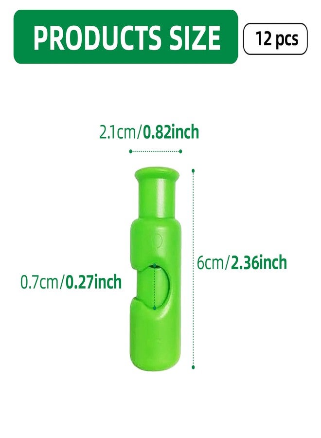 JREEPEE 12 Pcs Bag Clips,Value Set Food Fruit Bread Bag Cinch Non-Slip Grip Easy Squeeze & Lock for Chips and Other Food Bags, Grip Sticks Bag Sealers - Image 2