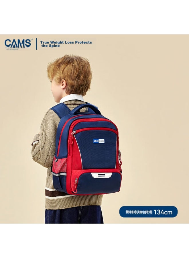 Cams2.0 Yun Gan - Suspended Weight-reducing Backpack With Spine Protection For Grades 1-4, 22l, S08801s, Starry Blue - Image 5
