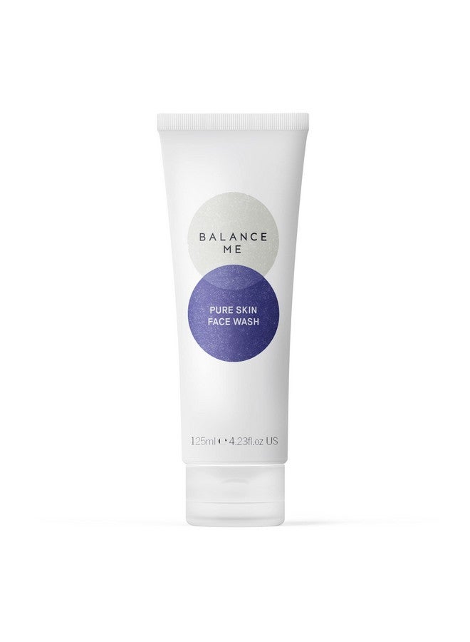 Balance Me Pure Skin Face Wash, Foaming Facial Cleanser for Combination Skin, Hydrating & Soothing, 4.23 fl oz (125 ml), Gentle & Refreshing - Image 1