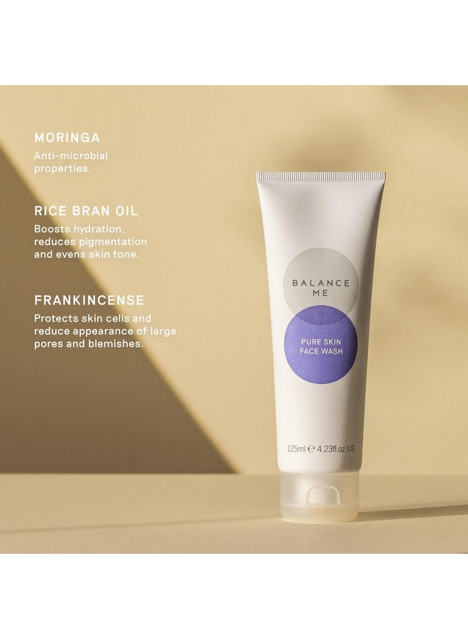 Balance Me Pure Skin Face Wash, Foaming Facial Cleanser for Combination Skin, Hydrating & Soothing, 4.23 fl oz (125 ml), Gentle & Refreshing - Image 3