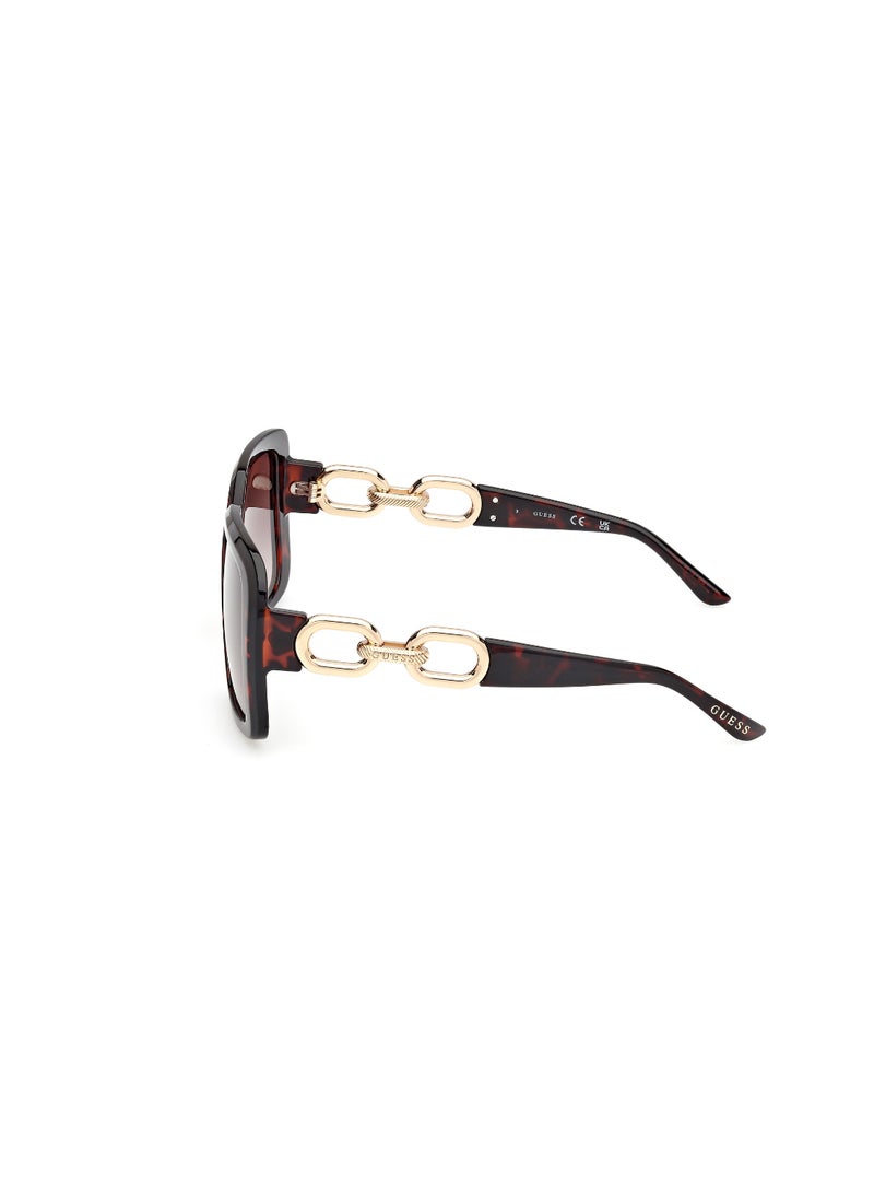 Plastic Square Full Rim Women Uv Protection Sunglass