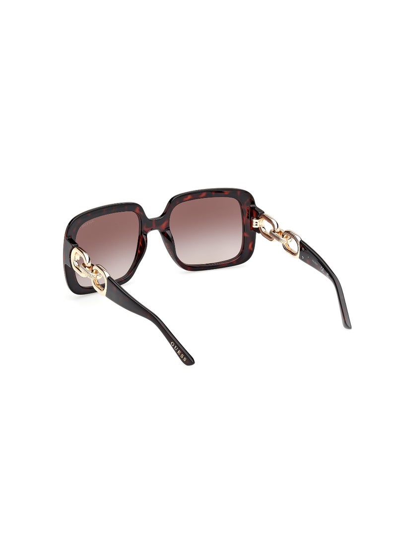 Plastic Square Full Rim Women Uv Protection Sunglass
