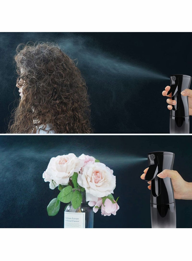 KASTWAVE Hair Spray Bottle Continuous Plant Mister Fine Empty Small Mist Bottles Sprayer Water Cleaning for Curly Styling Products Plants Barber Accessories - Image 5