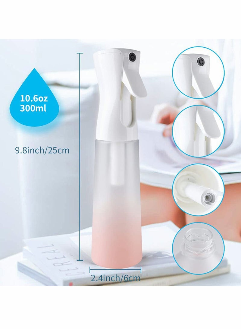 KASTWAVE Hair Spray Bottle Continuous Plant Mister Fine Empty Small Mist Bottles Sprayer Water Cleaning for Curly Styling Products Plants Barber Accessories - Image 2