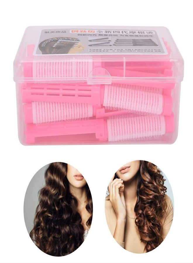 AMONIDA 20pcs Perm Rods, Loose Curly Hair Styling Perm Rods, No Indentation Hair Perm Rods for Ladies Hair Styling Design(Pink) - Image 3