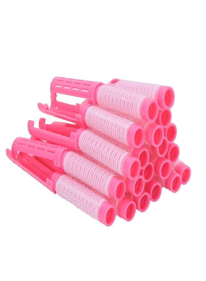 AMONIDA 20pcs Perm Rods, Loose Curly Hair Styling Perm Rods, No Indentation Hair Perm Rods for Ladies Hair Styling Design(Pink) - Image 5
