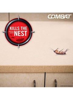 Combat Combat Roach Killing Bait, Roach Bait Station For Large Roaches, Kills The Nest, Child-Resistant, 12 Count, Insects Killer  - Image 3