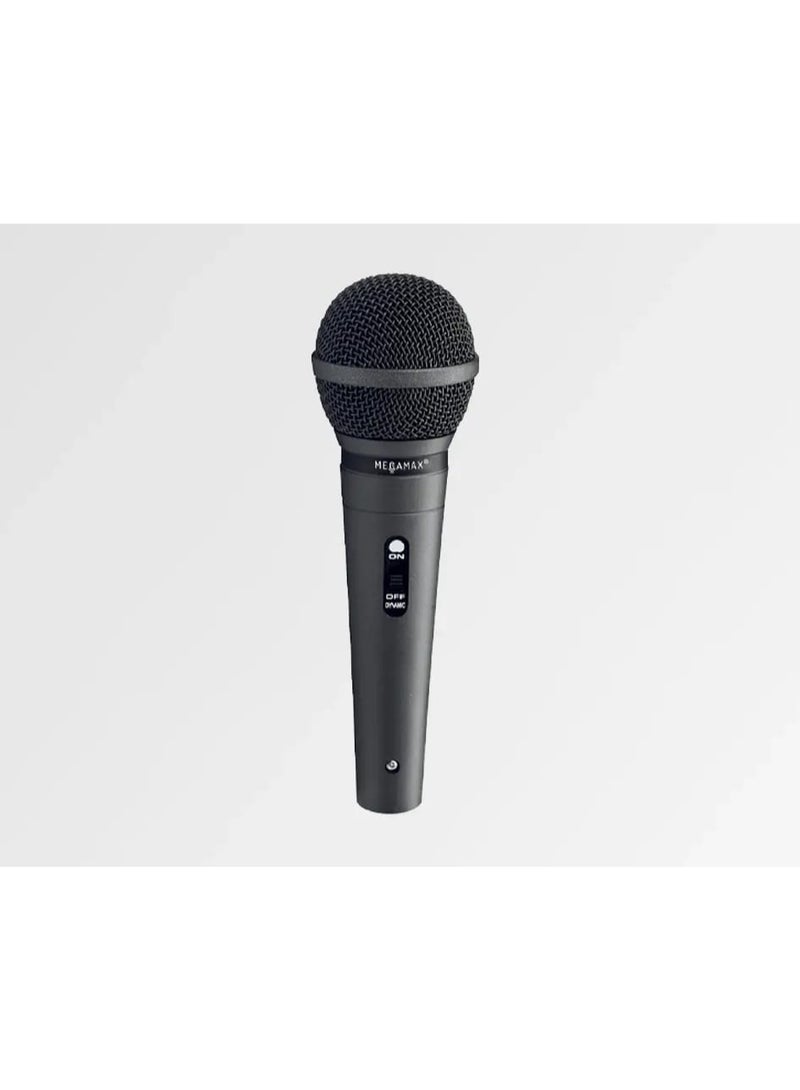 MEGA MAX MXM2702 – Clear Voice, Noise-Free Sound Dynamic Mic for Events & Speech
