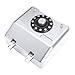 FACCNOY H10 Aluminum Alloy Simulated Cell Receiver Equipment Box Electric Box Fuel Tank for 110 RC Crawler Car Vanquish H10 Optic LCG Upgrade Parts Silver - Image 2
