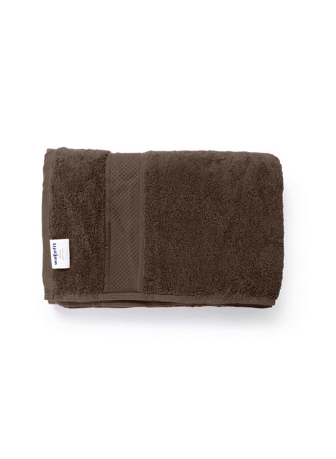 ويكفيت مناشف ويك فيت للاستحمام | 500 جرام لكل متر مربع | منشفة حمام، منشفة حمام للرجال، منشفة حمام للنساء، مناشف حمام كبيرة الحجم، مناشف قطنية للاستحمام، تيري 100% قطن، قطعتان (نبيذ العنب والكافيه نوير) - Image 3