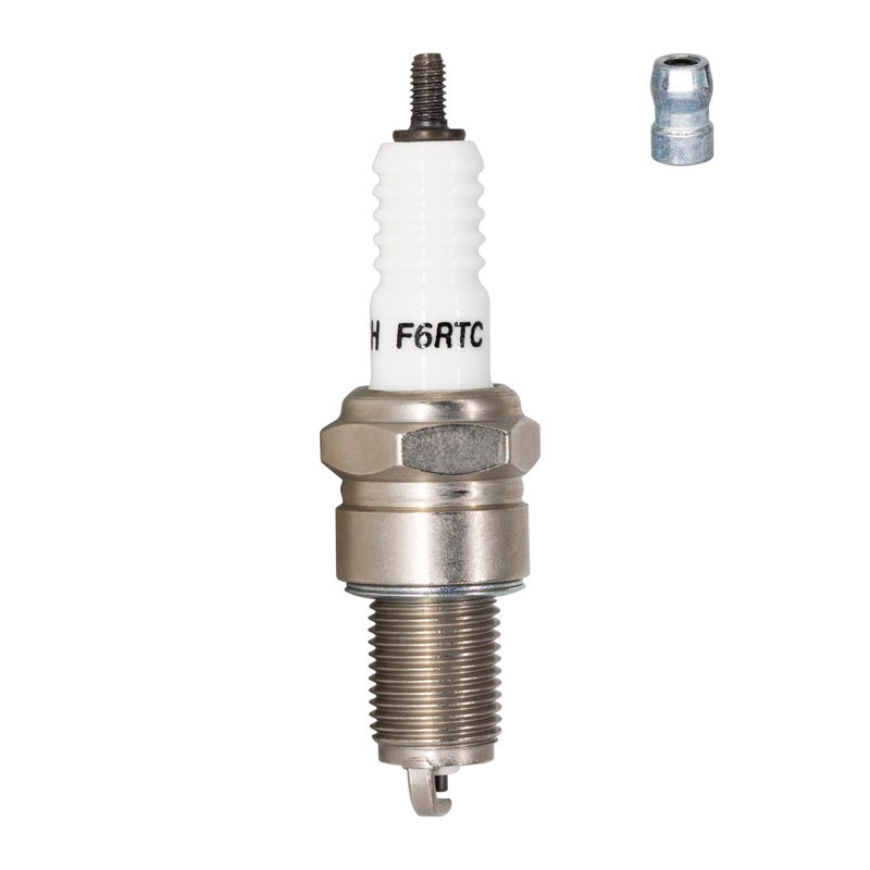 TORCH F6RTC 131-039 Spark Plug Replace for NGK BPR6ES Spark Plug,for Bosch WR6DC WR7DC Spark Plug,for Champion RN9YC RN10YC Spark Plug,for Denso W20EPR-U Spark Plug,for MTD 951-10292/751-10292, OEM,ea - Image 1