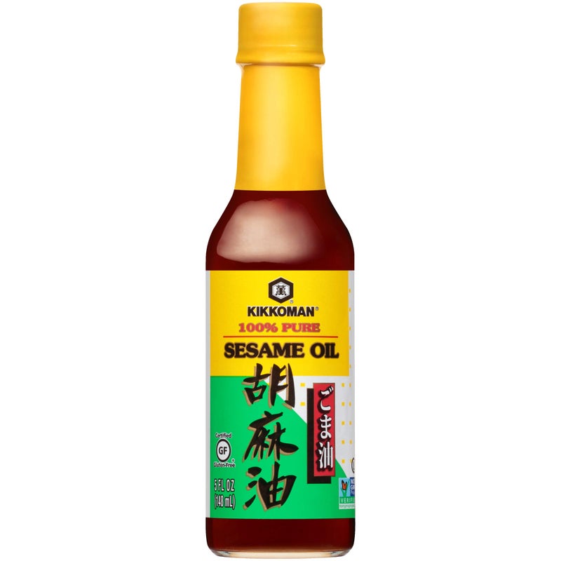 Kikkoman 100% Pure Sesame Oil, 5 Fl Oz - Image 1