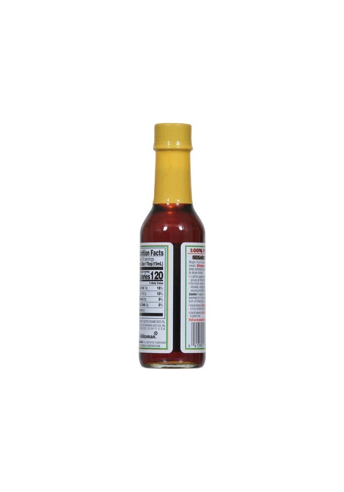 Kikkoman 100% Pure Sesame Oil, 5 Fl Oz - Image 3