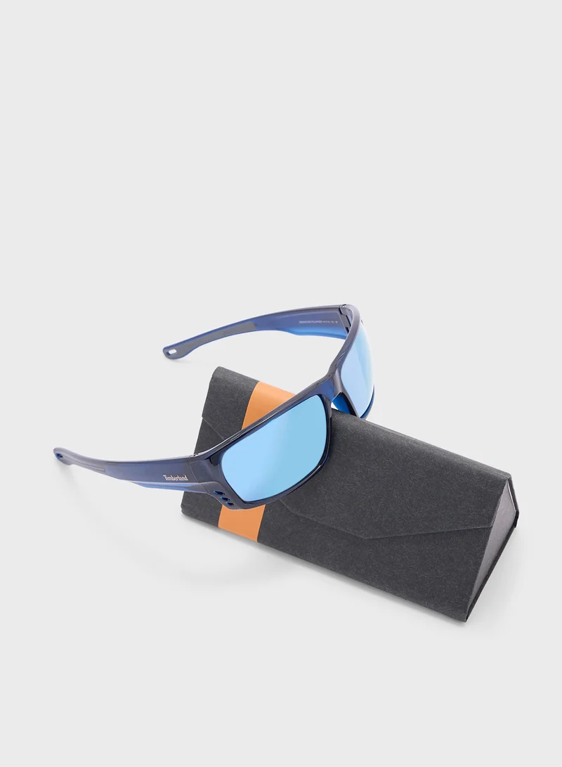 Timberland Uv Protected Wayfarer Polarized  Sunglasses