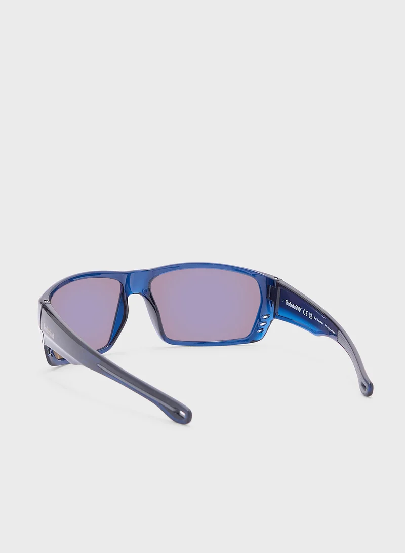 Timberland Uv Protected Wayfarer Polarized  Sunglasses