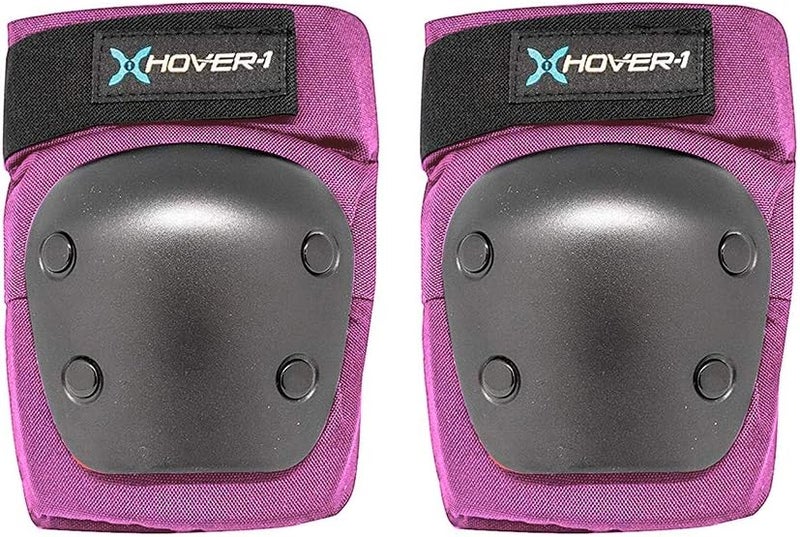 HOVER-1 Protective Elbow Pads, Knee Pads, Wrist Guards, Padded Shorts, Tank Top, T-Shirt - Hard PP Shells for Impact Resistance & EVA Foam Protective Padding for Skating, Hoverboards, E-Scooters - Image 4