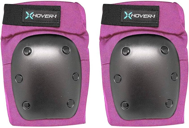 HOVER-1 Protective Elbow Pads, Knee Pads, Wrist Guards, Padded Shorts, Tank Top, T-Shirt - Hard PP Shells for Impact Resistance & EVA Foam Protective Padding for Skating, Hoverboards, E-Scooters - Image 2