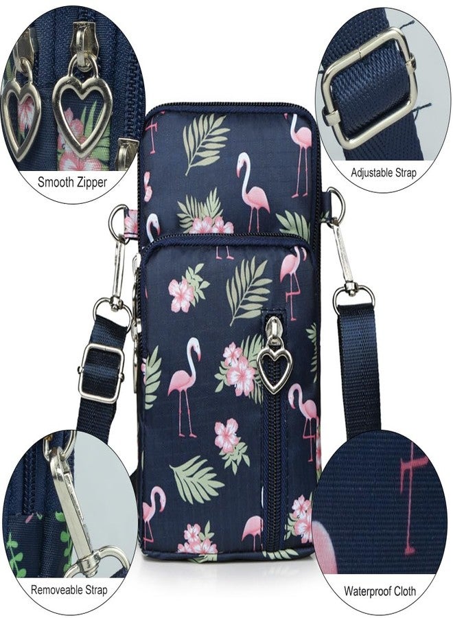 JANKS Universal Small Crossbody Bag for Women, Nylon Mini Phone Wallet Shoulder Bag Arm Bag Side Cell Phone Purse Over the Shoulder Purse Travel Pouch for Women - Image 4