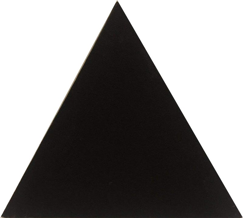 Pre Stretched Black Triangle Shape Canvas Frame 10 oz  - Image 2