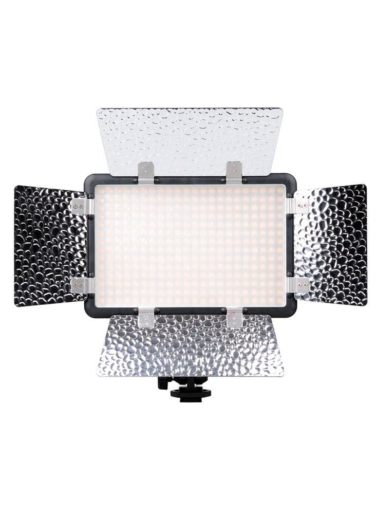 جودوكس إضاءة تصوير احترافية Godox LED308C II مزودة بـ 308 لمبات LED قابلة للتعتيم بسطوع 860 لوكس، مثالية للفيديو والتصوير في الاستوديو والتدوين المرئي (Vlogging)، متوافقة مع كاميرات كانون / نيكون DSLR - Image 2