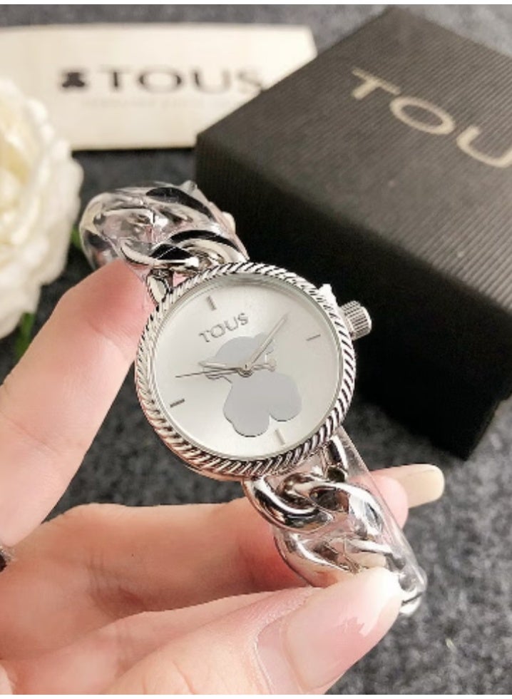 Tous ساعة توز بسلسلة - رابط: قرص دب، أناقة غريبة - Image 1