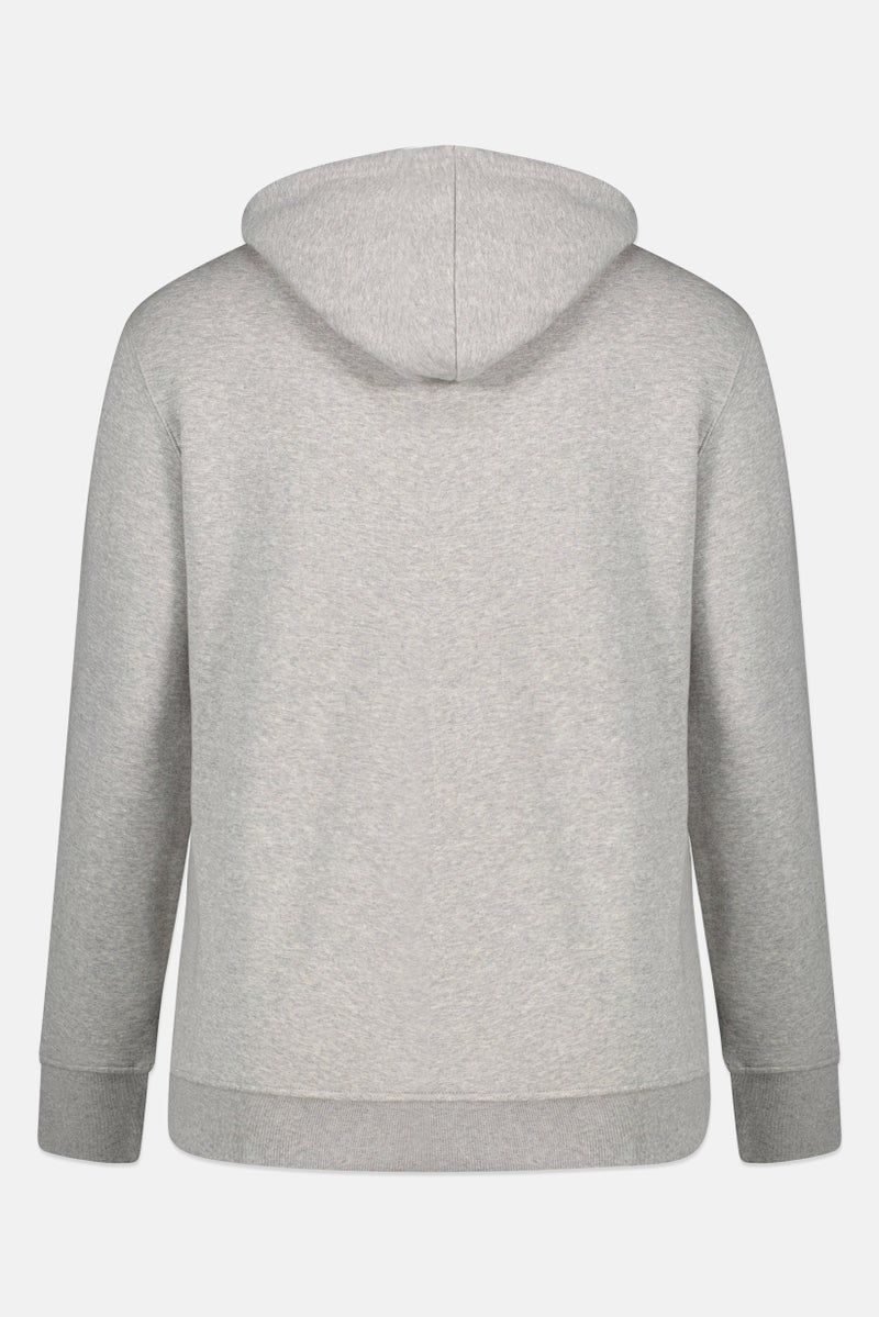 adidas Originals Women Sportswear Fit Plus Size Outdoor Hoodie, Grey - Image 3