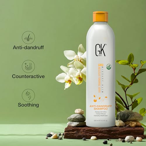 GK HAIR Anti-Dandruff Shampoo Feel the Relief as Itching and Flakes Fade Away, Leaving Your Scalp Refreshed and Hair Soft, Smooth, and Full of Life – Sulfate-Free, 8.5 Fl Oz - Image 4
