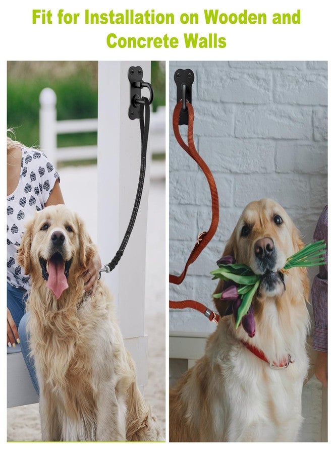 BeneLabel Wall Mounted Dog Leash Holder for Wall Pet Leash Wall Hook Carbon Steel Dog Leash Hangers for Secure Pet Leash for Indoor and Outdoor Use - Image 2