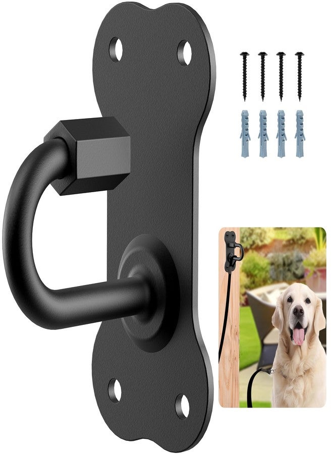 BeneLabel Wall Mounted Dog Leash Holder for Wall Pet Leash Wall Hook Carbon Steel Dog Leash Hangers for Secure Pet Leash for Indoor and Outdoor Use - Image 1