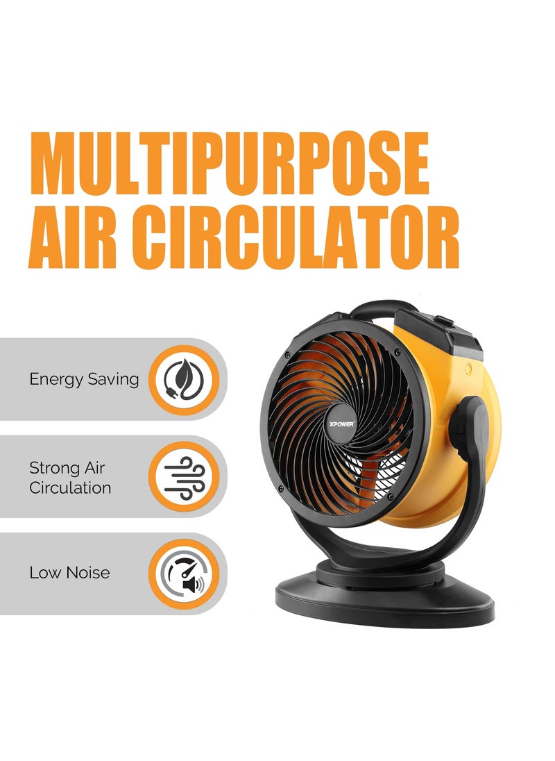 Xpower XPOWER Pro Builtin Sealed Motor Multipurpose Air Circulation Blower Air Floor Fan Axial Fan FC100S  - Image 2