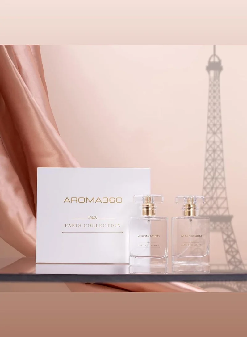 AROMA360 Chandelier - Essential Oil Room Spray Duo - Luxury Hotel Inspired Aromatherapy - Hints of Bergamot, Sweet Berry, Jasmine, Saffron - Hypoallergenic - 2 Pack