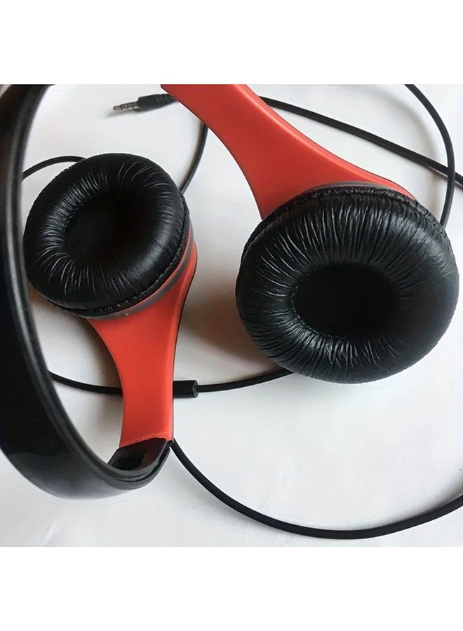 90mm PU Leather Headphone Ear Cushion Set 2Pcs Anti Noise Protective Pads - Image 5