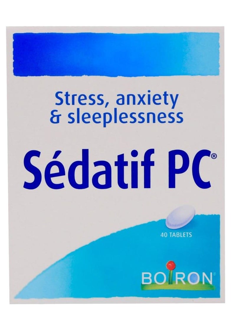 Sedatif Pc Tablets, 40 Count