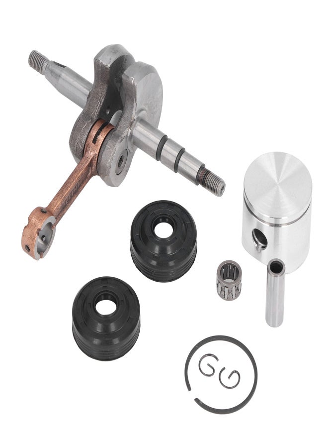 Crankshaft 38mm Piston Bearing Oil Seal Circlip Pin Set for Husqvarna 136 137 141 142 Chainsaw - Image 3
