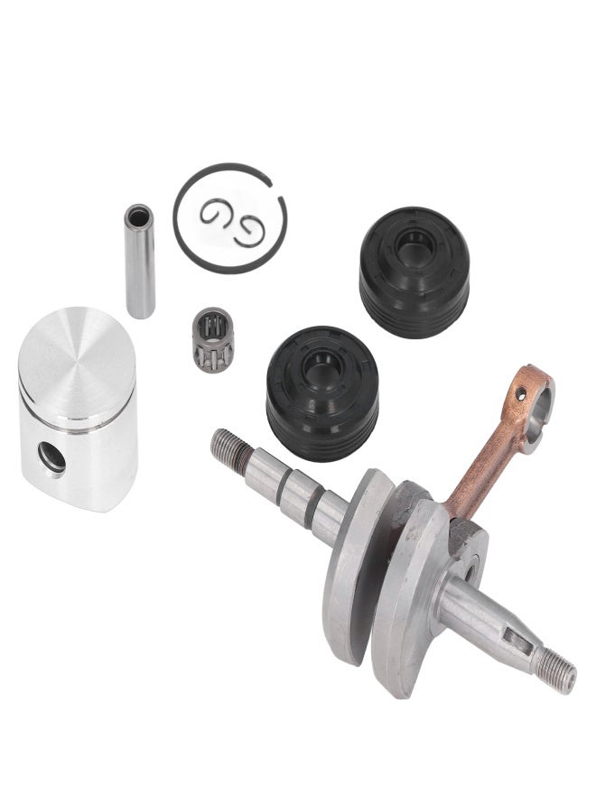 Crankshaft 38mm Piston Bearing Oil Seal Circlip Pin Set for Husqvarna 136 137 141 142 Chainsaw - Image 4