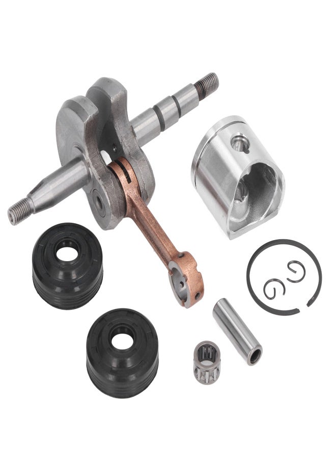 Crankshaft 38mm Piston Bearing Oil Seal Circlip Pin Set for Husqvarna 136 137 141 142 Chainsaw - Image 2