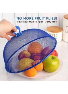 Generic 1pc Stainless Steel Metal Mesh Food Cover to Protect Food from Mosquitoes and Insects 24cm  - Image 1