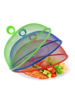 Generic 1pc Stainless Steel Metal Mesh Food Cover to Protect Food from Mosquitoes and Insects 24cm  - Image 2