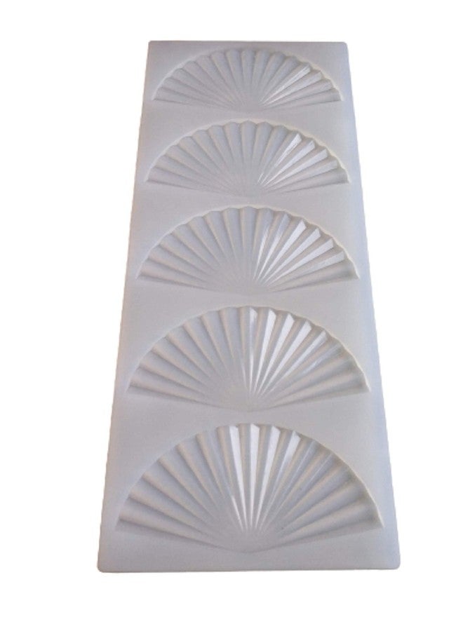 SHOAIB GARNISHING CHACOLATE Mould Fan Shape and ALFABET Silicone Mould - Image 2