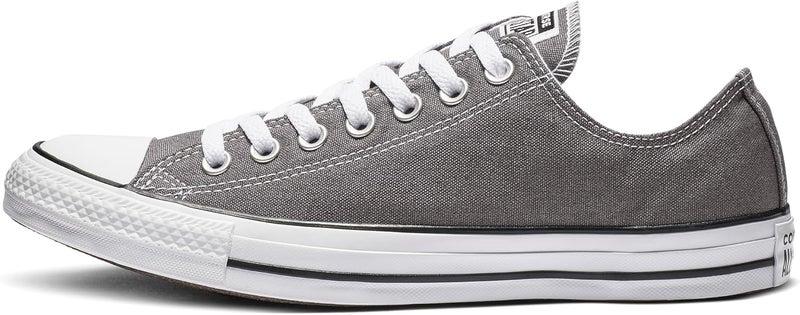 Converse Women's Chuck Taylor All Star Dainty Low Top Sneaker - Charcoal - Image 2