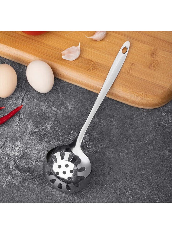 MAX COOK Maxcook Hot Pot Ladle Set, Thickened Stainless Steel Soup Ladle And Strainer, Rose Series Mcmg-02  - Image 4