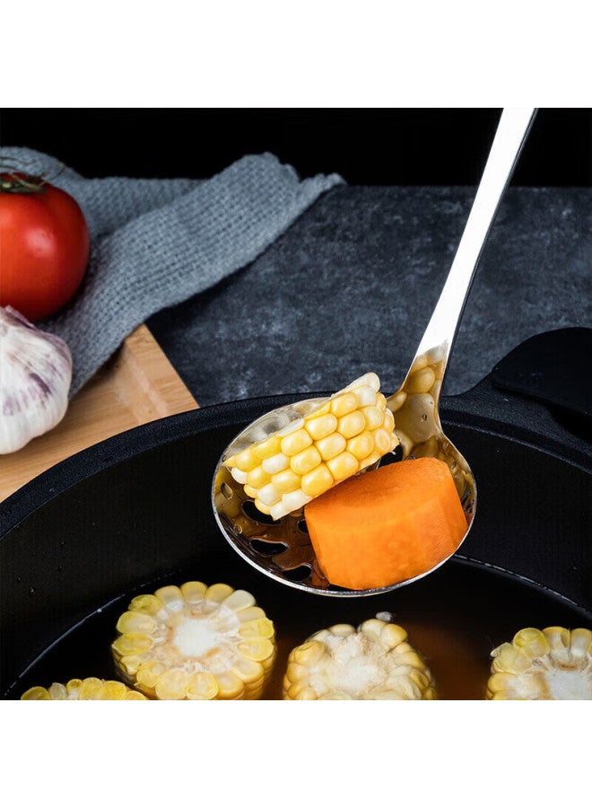 MAX COOK Maxcook Hot Pot Ladle Set, Thickened Stainless Steel Soup Ladle And Strainer, Rose Series Mcmg-02  - Image 5